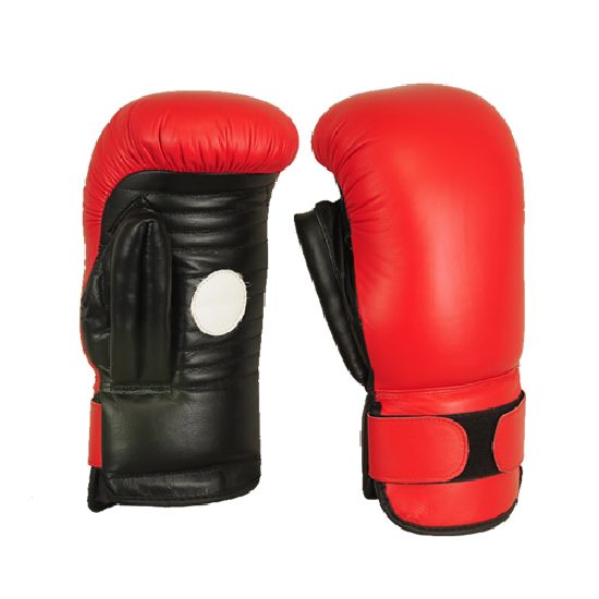 Coaching Boxing Gloves: Leather - Click Image to Close